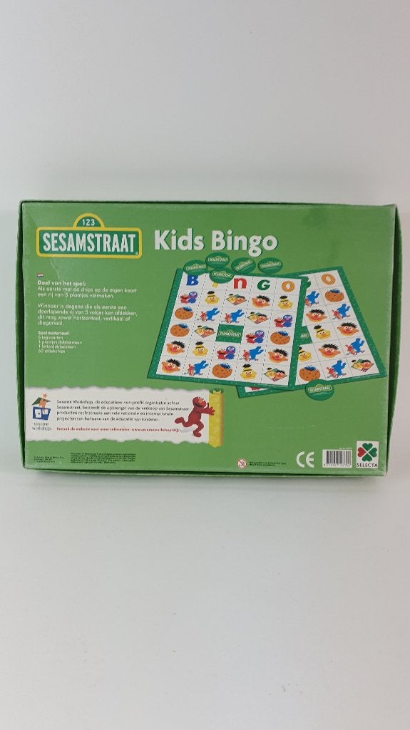 Sesamstraat Kids Bingo, Selecta 2005. 8C4, Tweedehands verkoop, Tweedehands verkoop, Gebruikt, Ophalen of Verzenden