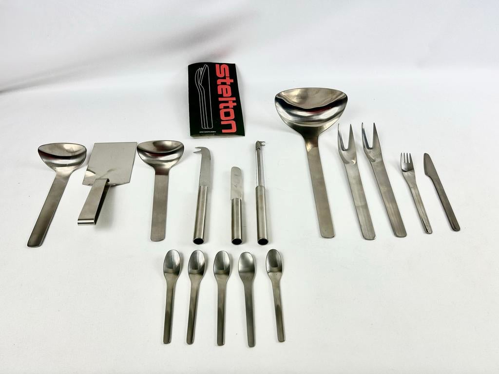 Stelton Erik Magnussen bestekdelen 1995 - 16 stuks, Ophalen of Verzenden