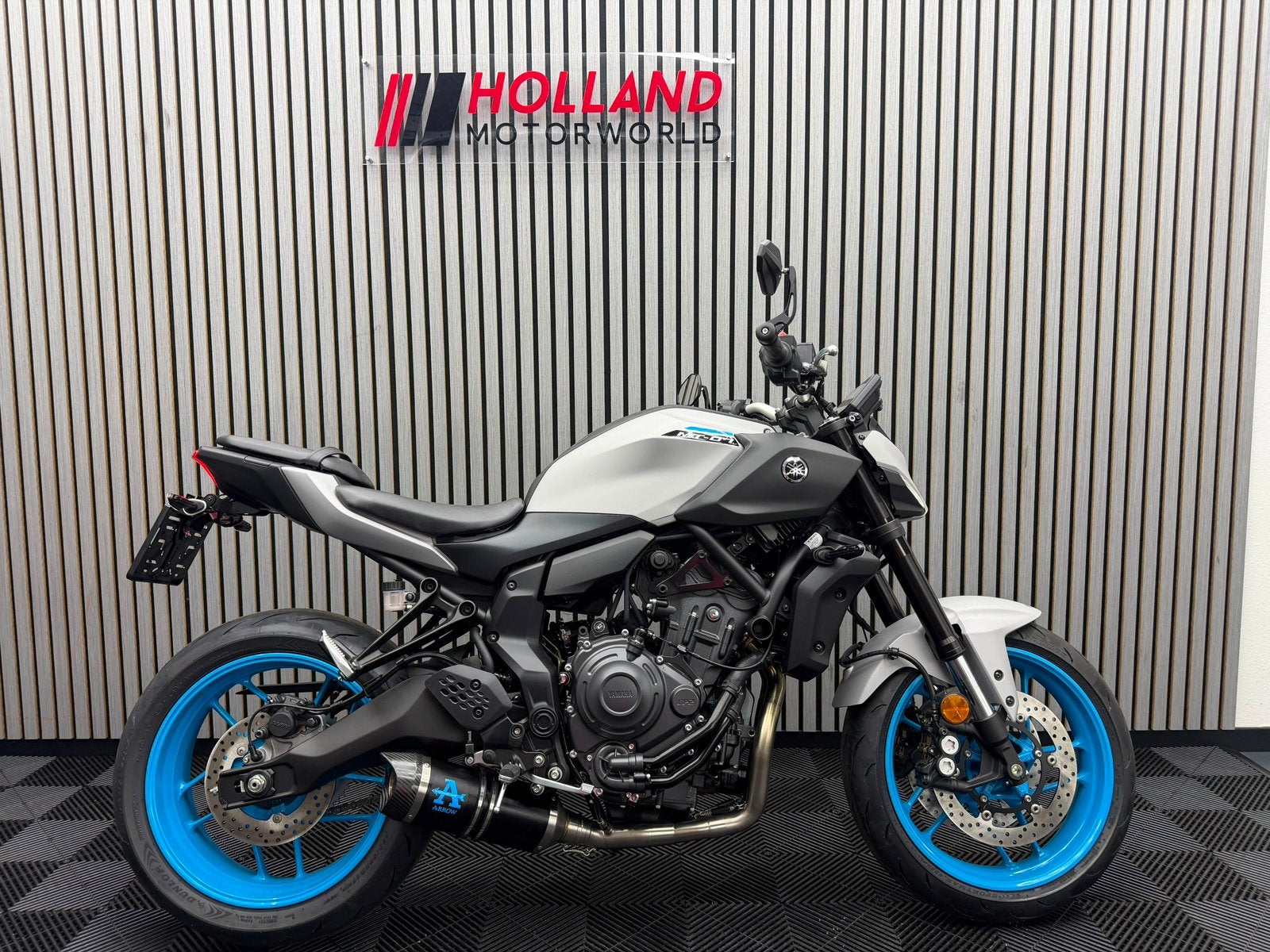 Yamaha MT-07 2026 Ice Storm Quickshifter Arrow uitlaat MT 07, 2 cilinders, Bedrijf, Handgeschakeld, 12 t/m 35 kW