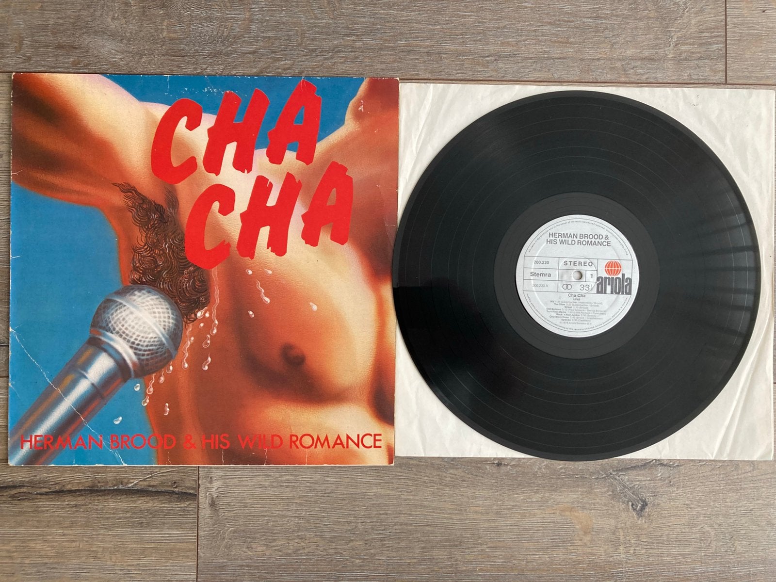 Herman Brood: Cha Cha lp, Cd's en Dvd's, Vinyl | Rock, Ophalen of Verzenden, Gebruikt, 12 inch, Poprock