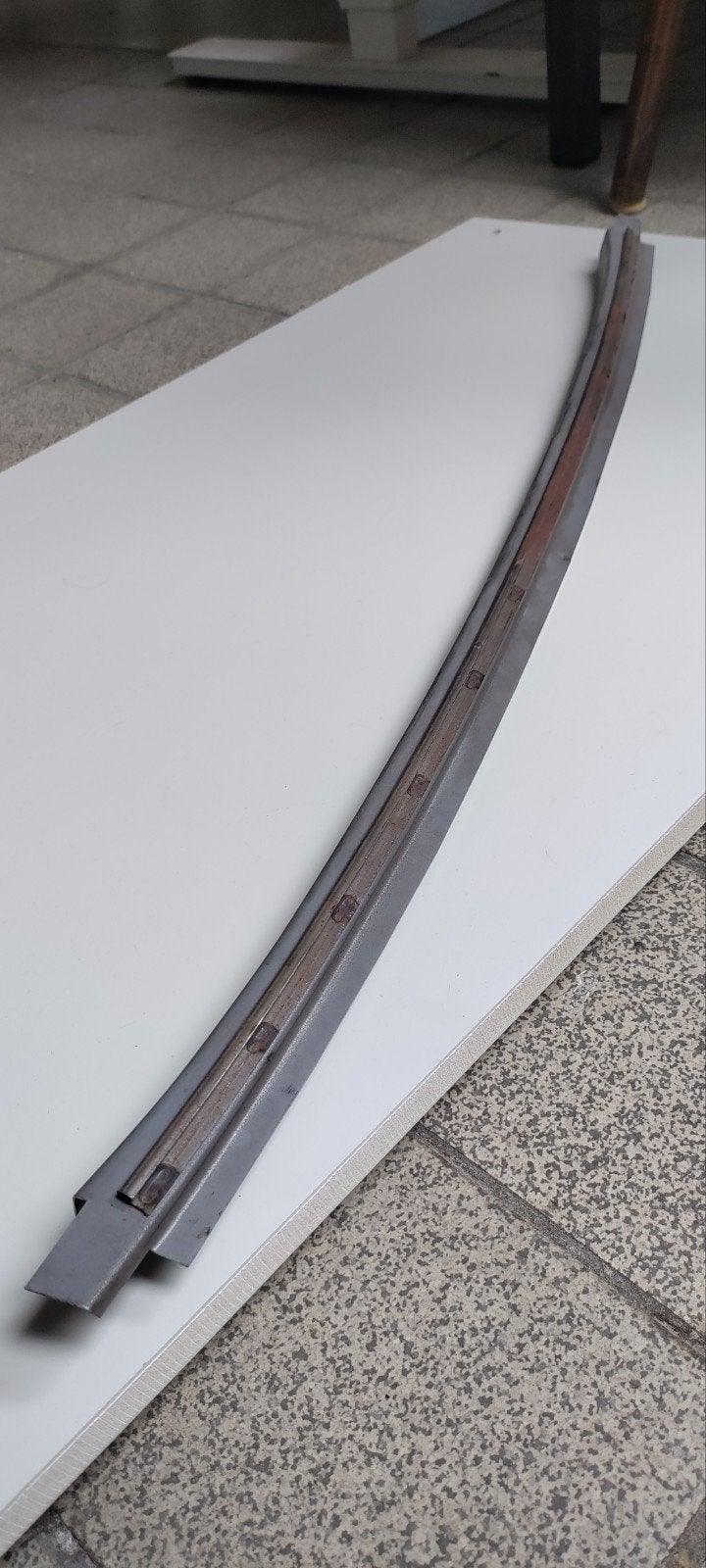 Porsche 911/912 Front	Lip	on	Latch 	Panel	(1966-71), Auto-onderdelen, Carrosserie en Plaatwerk, Ophalen of Verzenden, Nieuw, Voor