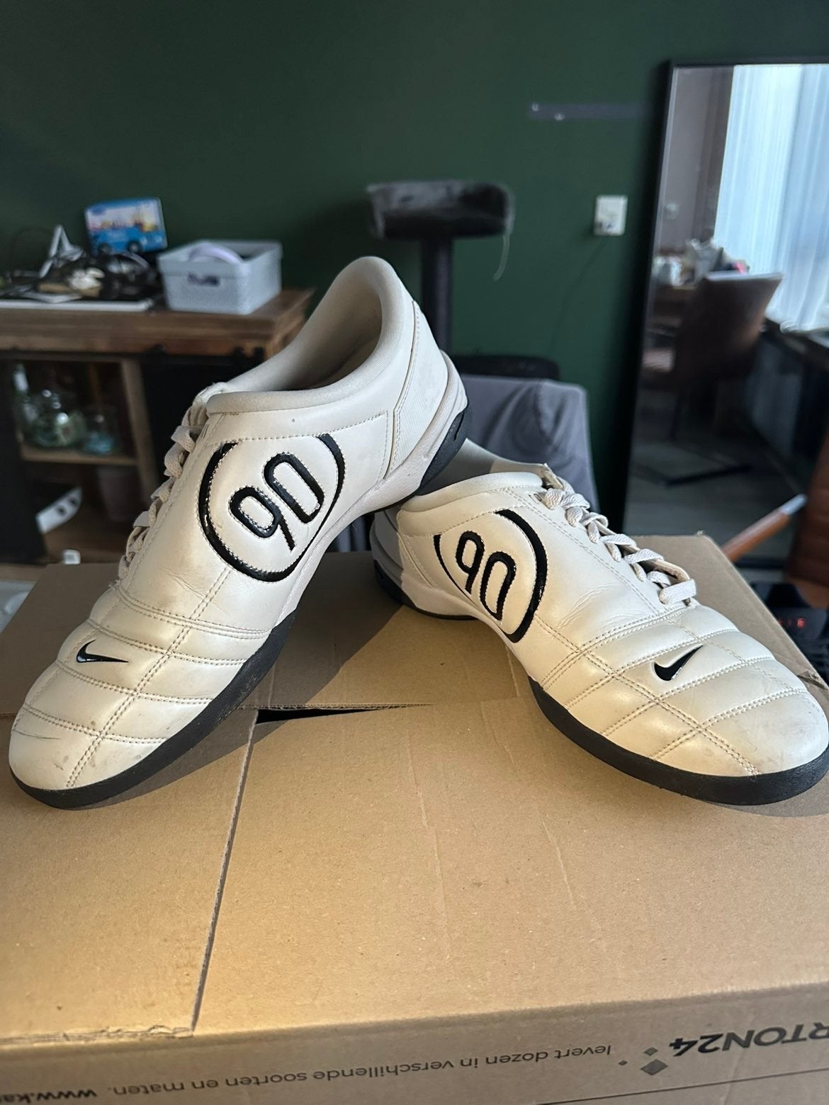 Nike Total 90 zaalvoetbalschoenen, Ophalen of Verzenden, Gebruikt, Schoenen