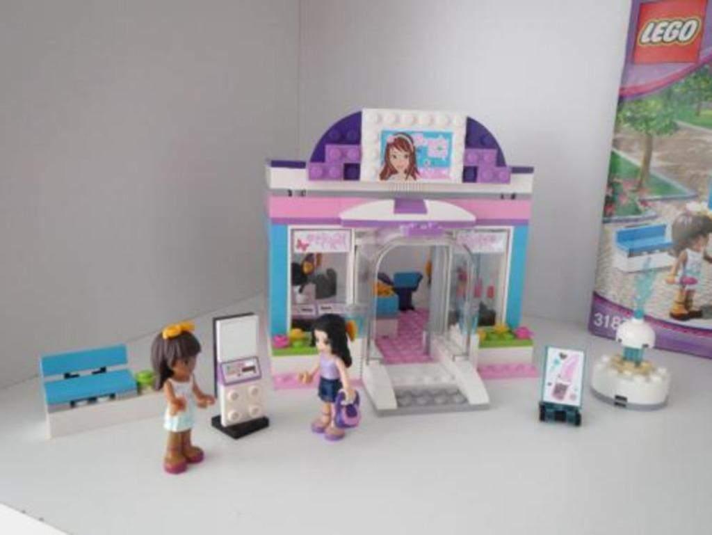 3187 Friends Schoonheidssalon The Butterfly., Ophalen of Verzenden, Zo goed als nieuw, Complete set, Lego