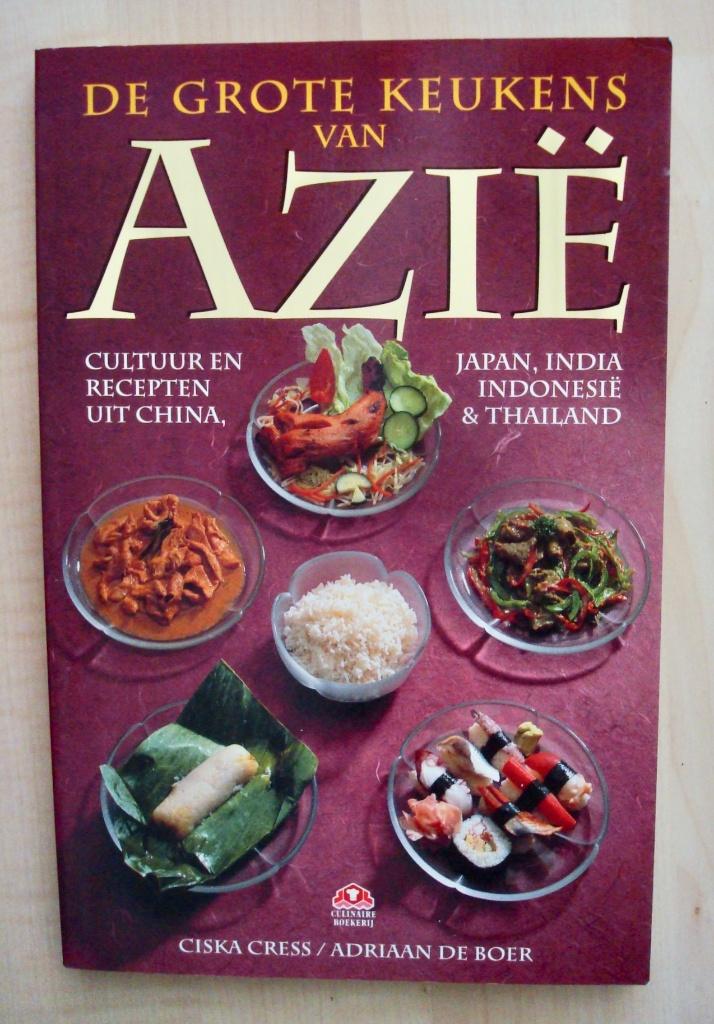 Ciska Cress -De grote keukens van Azië, Boeken, Kookboeken, Azië en Oosters, Hoofdgerechten, Gezond koken, Ophalen of Verzenden