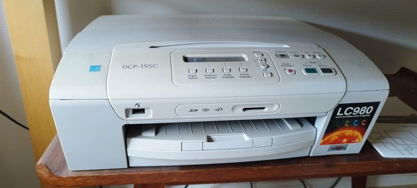 Brother DCP-195C All-in-One Inkjetprinter, Kleur printen, Gebruikt, Inkjetprinter, All-in-one