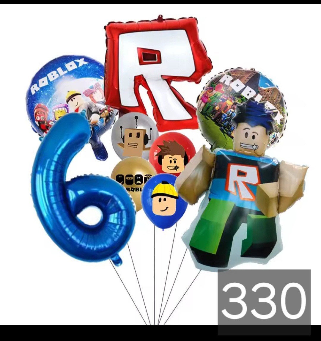 Roblox Feest Ballonnen Set - Nieuw, Ophalen of Verzenden, Nieuw, Feestartikel, Verjaardag