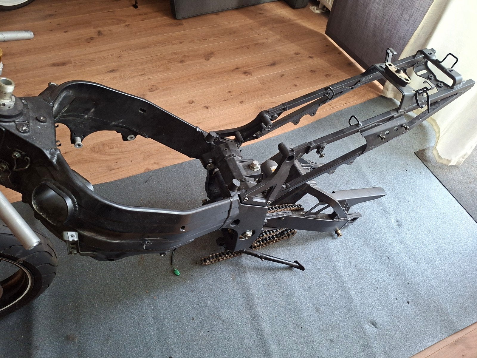 Suzuki GSXR1000 K3 2003 Frame met kenteken GSXR 1000 k4, Motoren, Ophalen