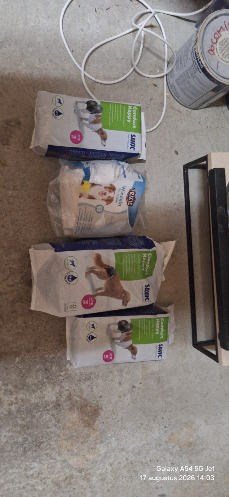 onderbroeken voor honden, Ophalen, Nieuw