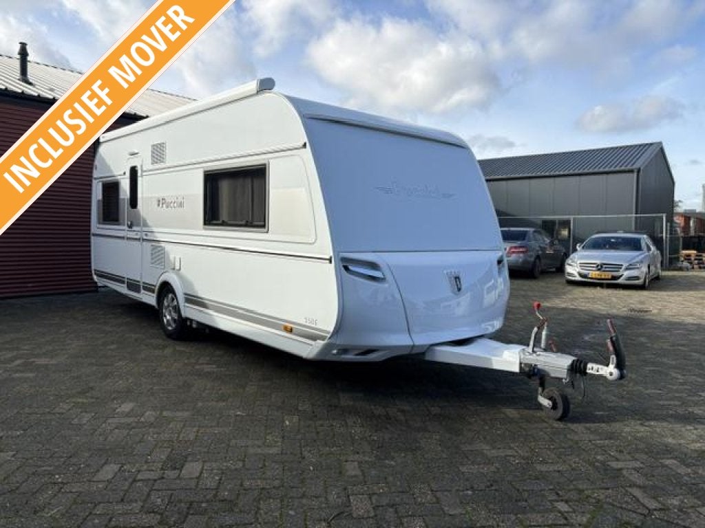 Tabbert Puccini 550E bj.2018, voortent, mover, luifel !!!, Rondzit, Tabbert, Bedrijf, Luifel