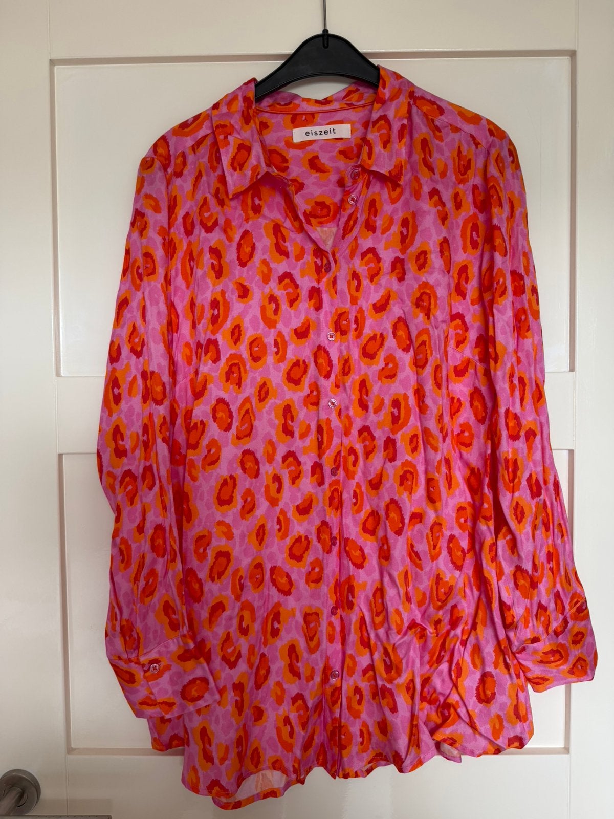 Blouse Eiszeit maat 42 curvy Nieuw roze/oranje, Ophalen of Verzenden, Zo goed als nieuw, Oranje, Blouse of Tuniek