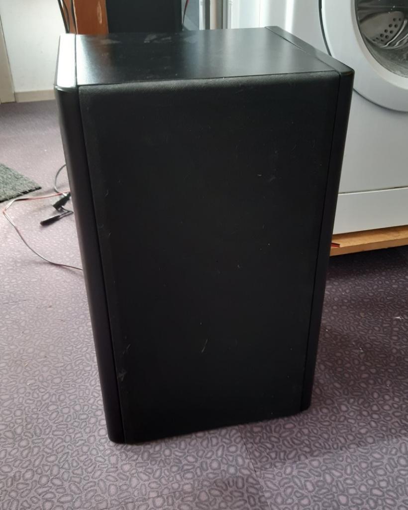 Luidsprekerset MB Electronic GMBH Model Quart 390, Gebruikt, 60 tot 120 watt, Front, Rear of Stereo speakers, Ophalen