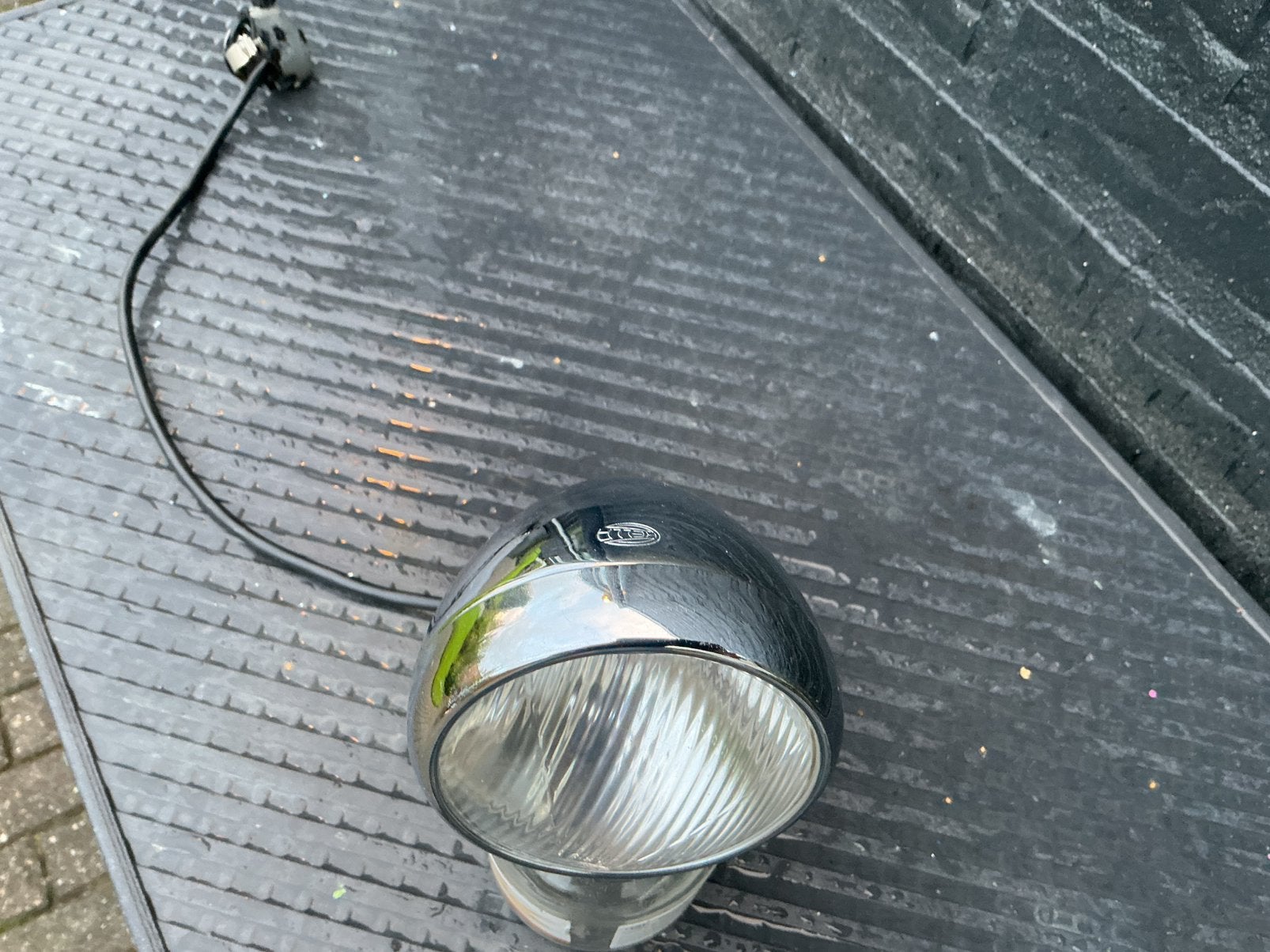 NOS HELLA KOPLAMP MET V GLAS EN SCHAKELAAR IZGST ZELDZAAM, Ophalen of Verzenden, Nieuw, Koplamp, Overige merken