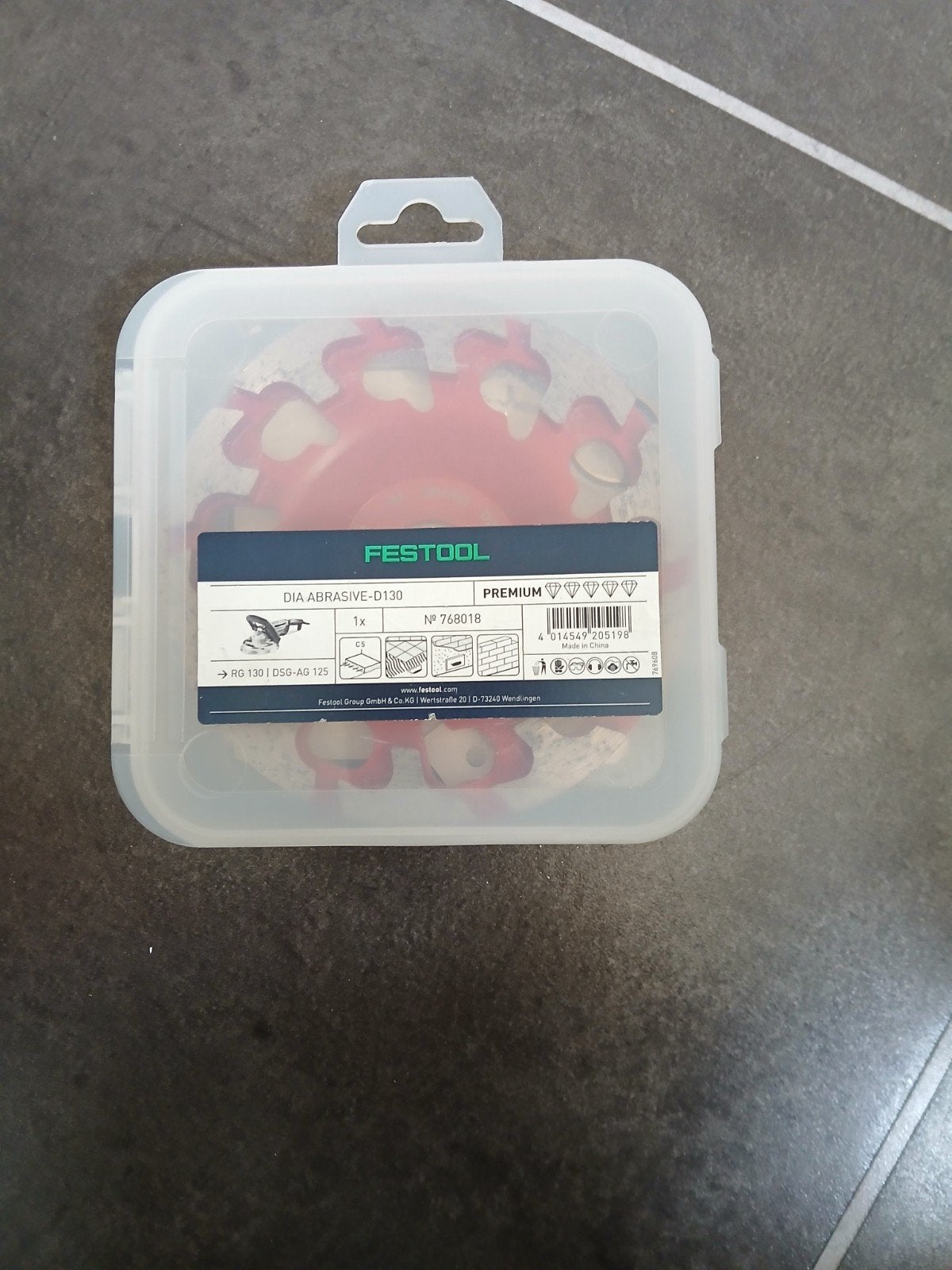 festool komschijf dia abrasive d130 768018, Ophalen of Verzenden, Nieuw
