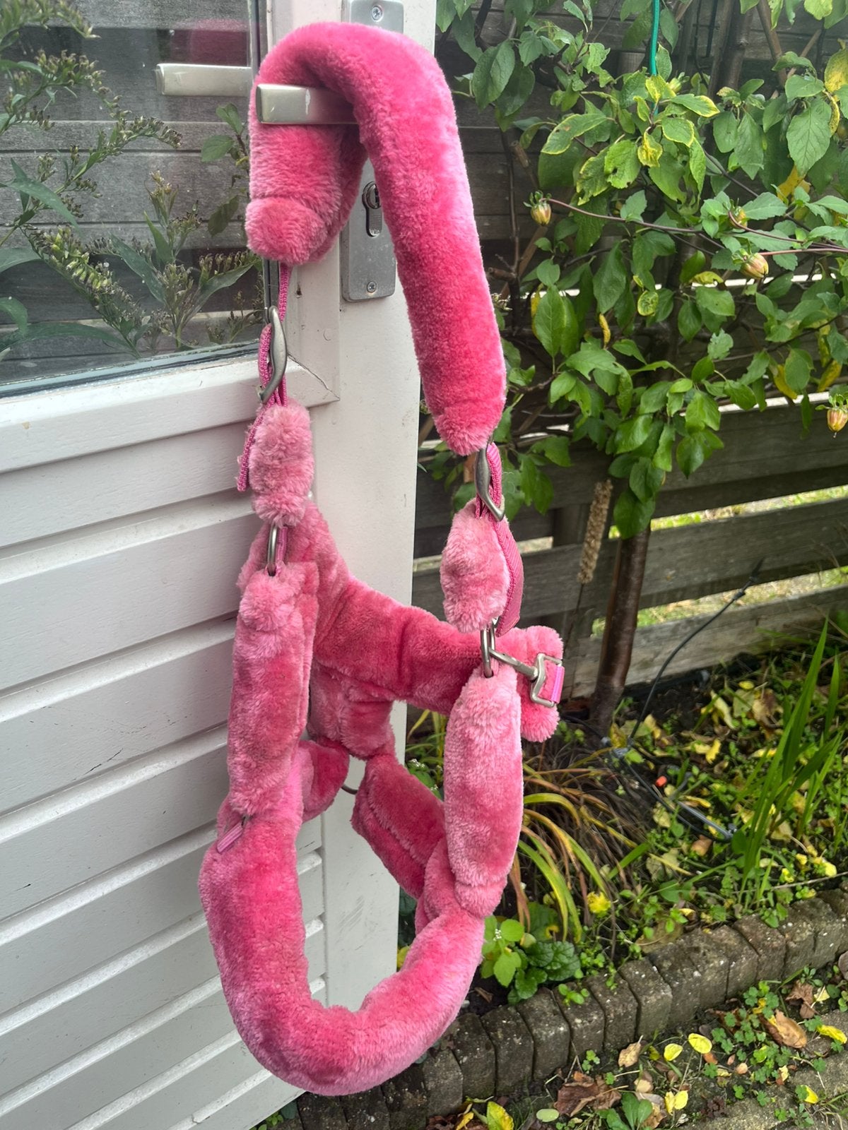 Roze bont halster cob, Dieren en Toebehoren, Gebruikt, Ophalen of Verzenden, Halster, Roze