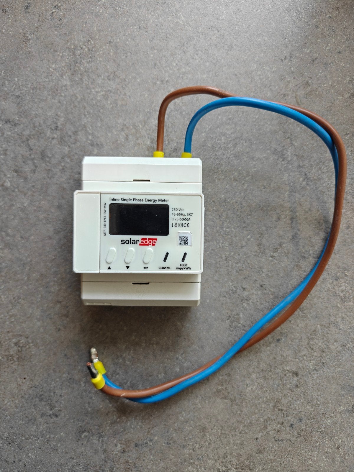 Solaredge 1 fase inline meter - Inzicht in energieverbruik, Ophalen of Verzenden, Zo goed als nieuw, Overige merken, Overige typen