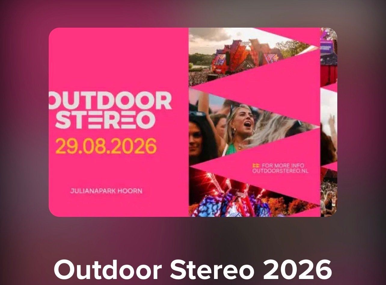 Outdoor stereo festival, Eén persoon