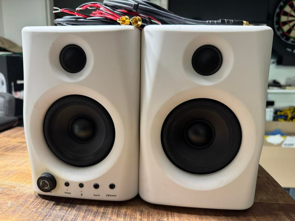 Monkey Banana Gibbon Air WH studiomonitoren, Audio, Tv en Foto, Luidsprekers, Zo goed als nieuw, 120 watt of meer, Front, Rear of Stereo speakers