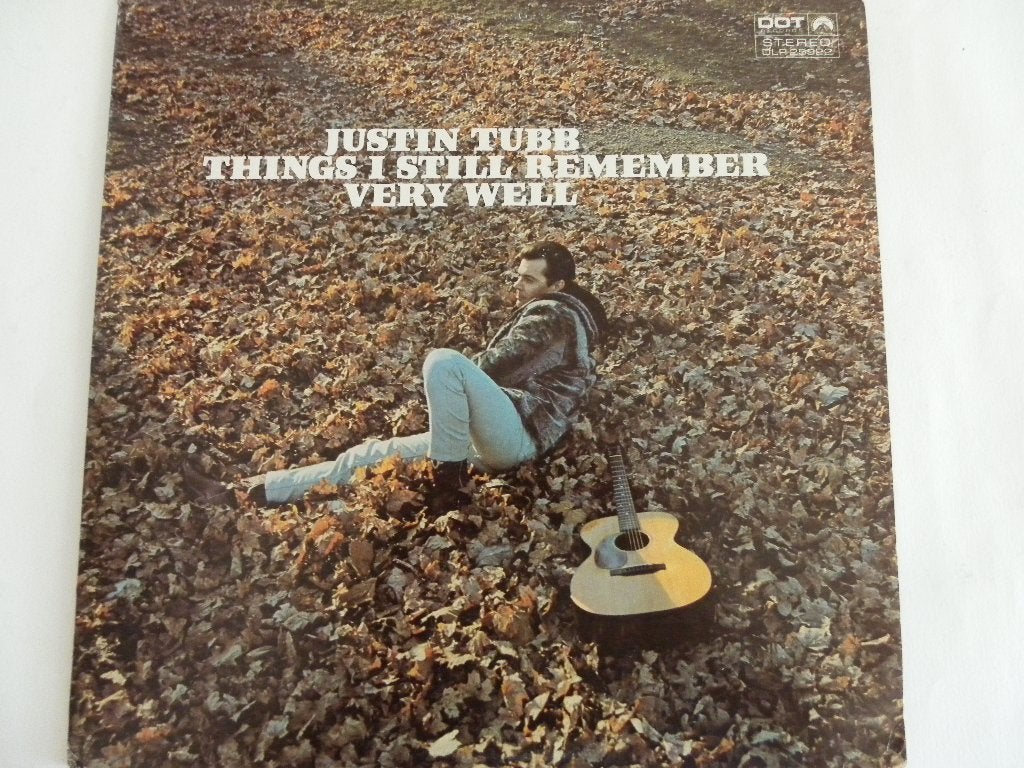 LP Justin Tubb - Things I Still Remember Very Well, LP, Gebruikt, Originele persing, Ophalen of Verzenden