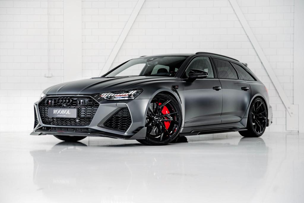 Audi RS6 ABT RS6 LE Legacy Edition 1 of 200 l Matte Daytona, Auto's, Audi, Automaat, Gebruikt, Verwarming stoelen achter, RS6
