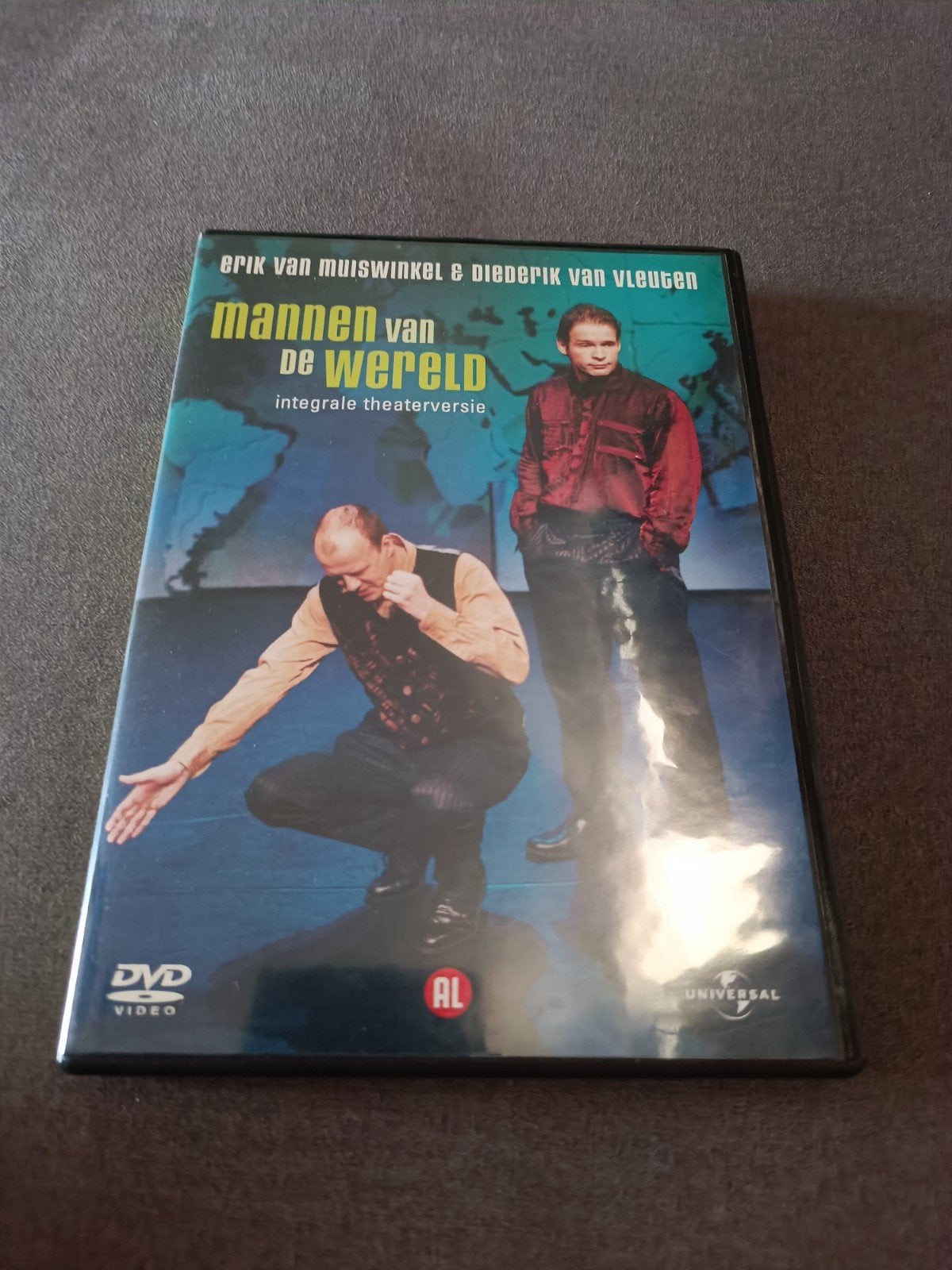Van Muiswinkel & van Vleuten mannen van de wereld - dvd, Alle leeftijden, Ophalen of Verzenden, Zo goed als nieuw, Stand-up of Theatershow