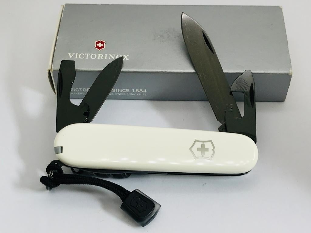 RARE Victorinox Spartan Ps White Black tools NEW Swiss, Ophalen of Verzenden, Nieuw