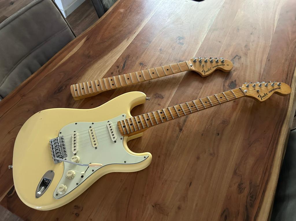 1989 Fender Stratocaster Japan (ST72-95DM) RUILEN, Muziek en Instrumenten, Ophalen, Gebruikt, Solid body, Fender