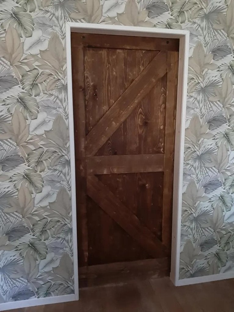Schuifdeur, Ophalen, Gebruikt, 80 tot 100 cm, Binnendeur