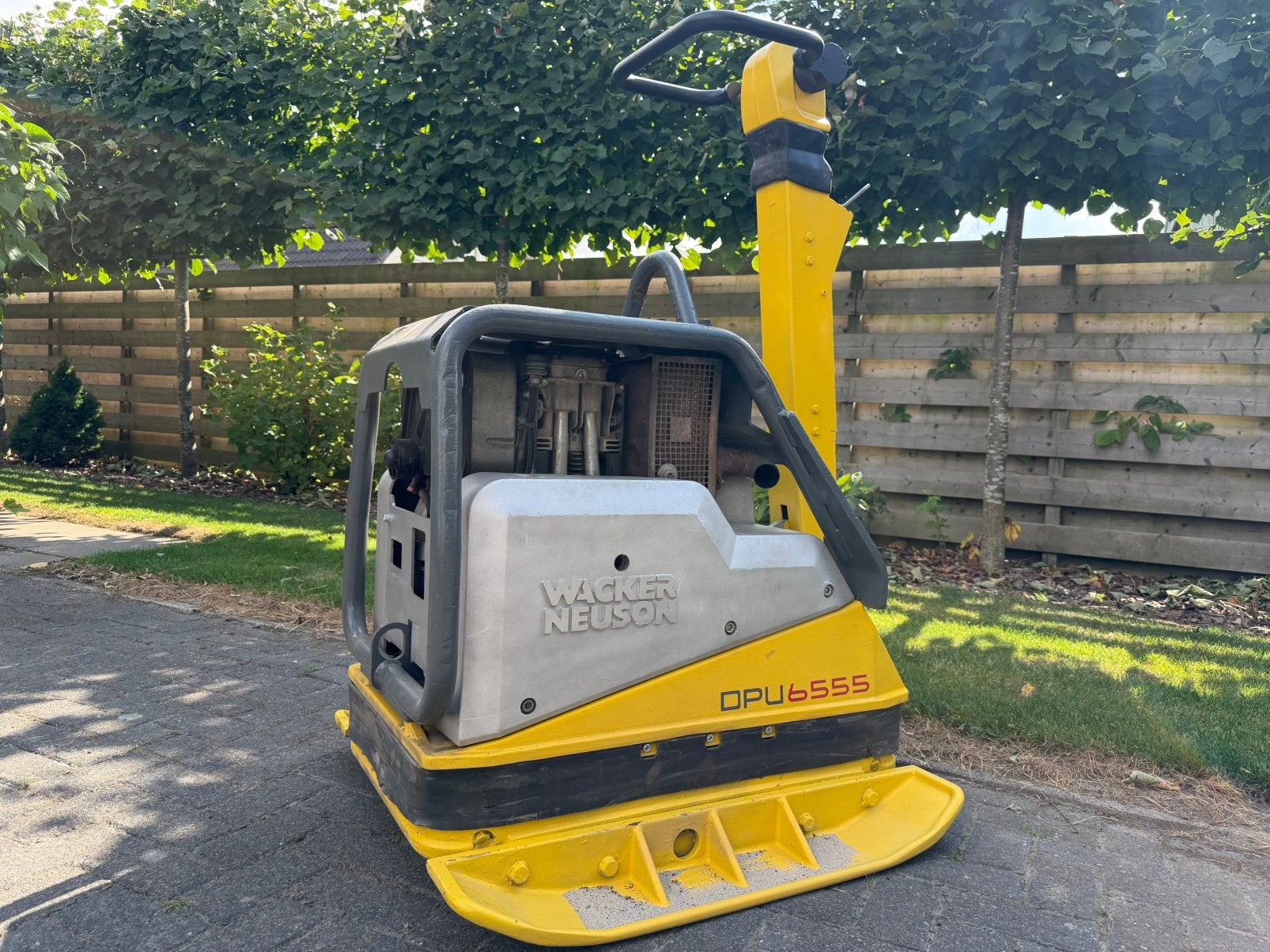 Wacker Neuson trilplaat DPU 6555 (6-2017) Hehap, Ophalen, Gebruikt