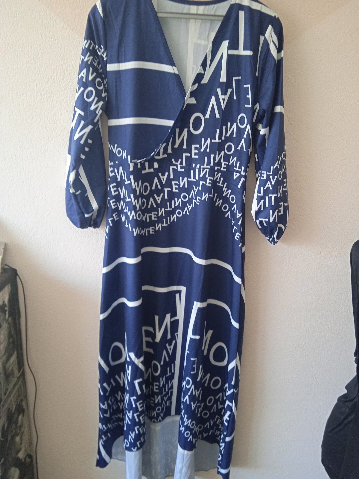 maxi japon nieuw 38 alles moet weg 5,€, Kleding | Dames, Jurken, Maat 38/40 (M), Blauw, Nieuw, Ophalen of Verzenden