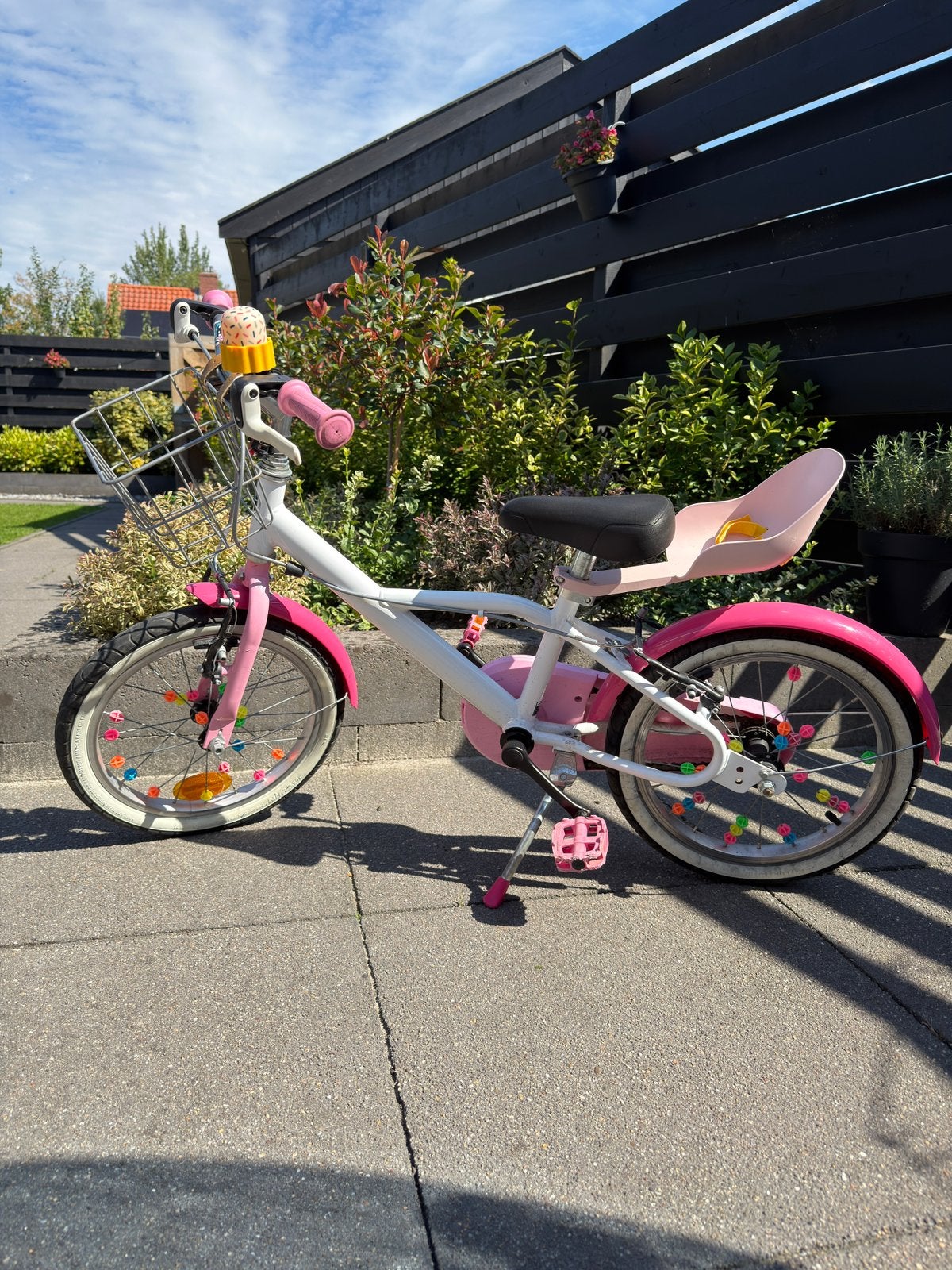 Meisjesfiets BTWIN, Ophalen, Gebruikt, 16 inch, Handrem