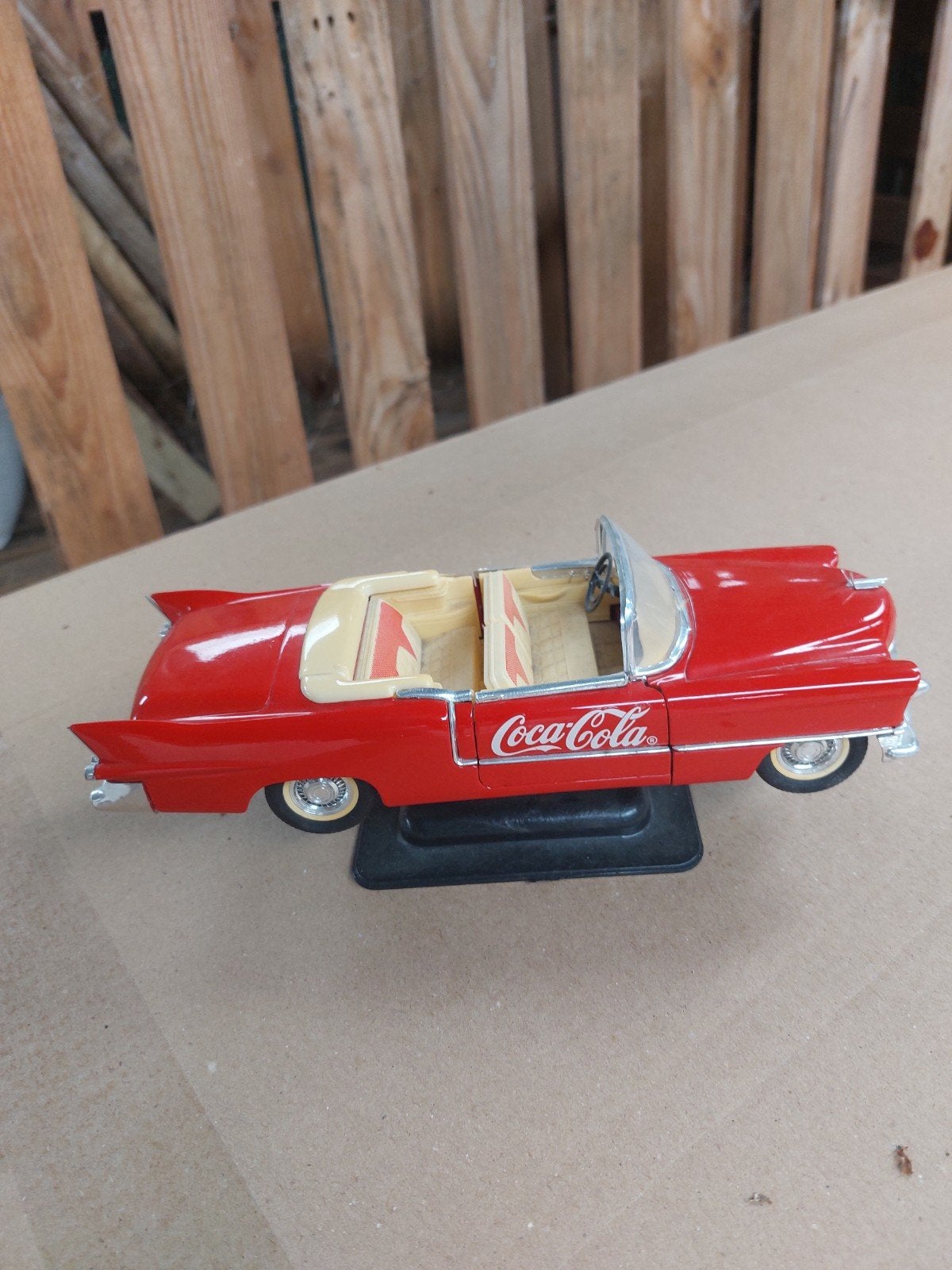 COCA-COLA model auto, Ophalen