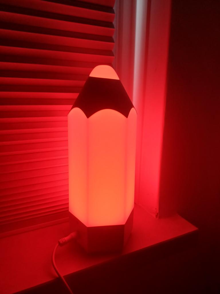 Ikea Kinderlamp potloodmodel 2 stuks als nieuw, Ophalen of Verzenden, Zo goed als nieuw, Lamp