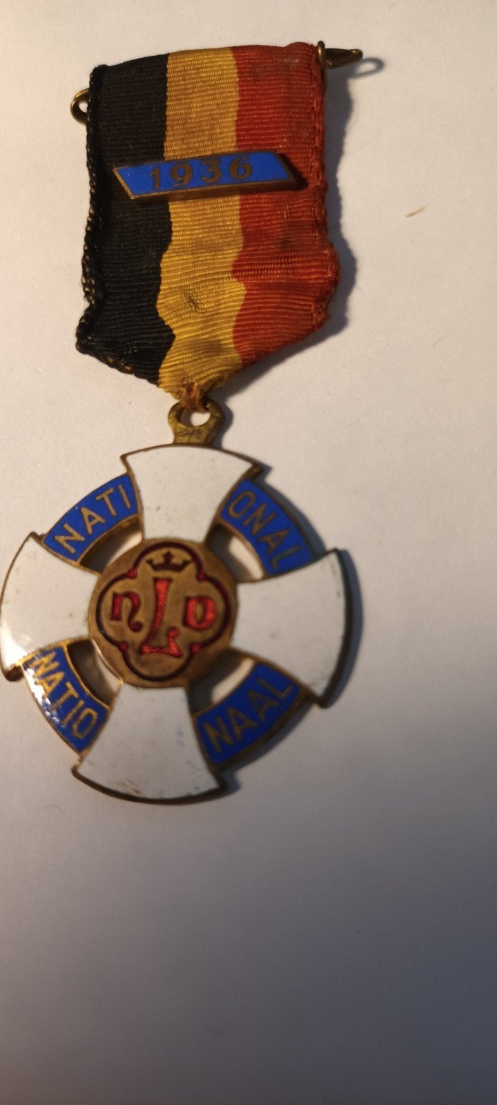Nationale Bond voor Lichamelijke Opvoeding Medaille 1936, Ophalen of Verzenden