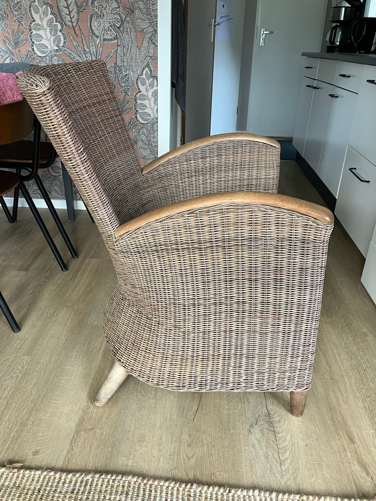 2x 4 Seasons Outdoor Loungefauteuils - Rotan met Kussens, Ophalen of Verzenden, Gebruikt