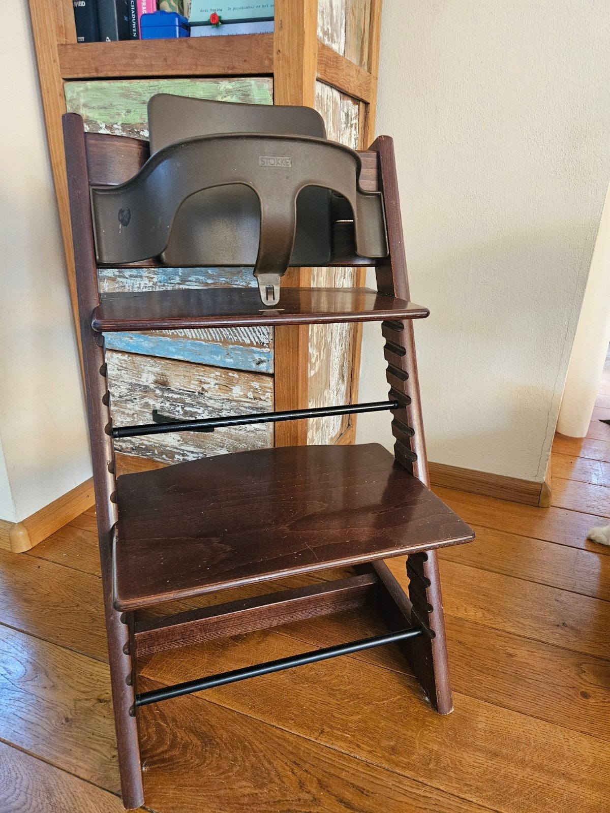 Stokke Tripp Trapp met babyset, Ophalen, Gebruikt, Meegroeistoel