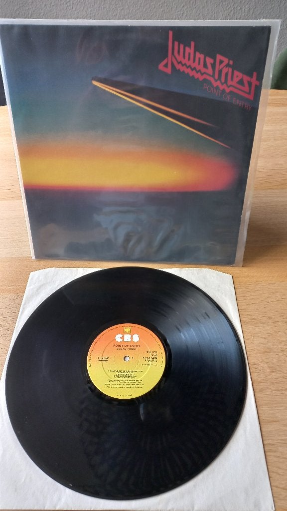 judas priest       point of entry, LP, Rock, Zo goed als nieuw, 12 inch