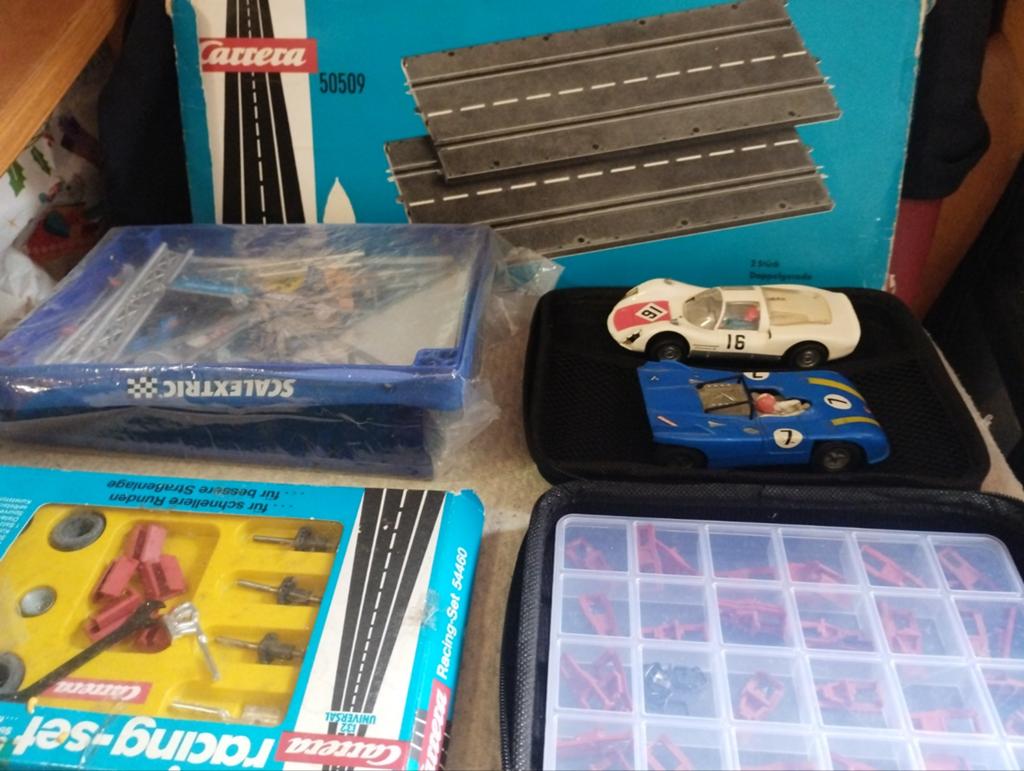 Carrera Universal Racebaan Set met 4 Auto's en Onderdelen, Zelf te bouwen, Carrera, Ophalen of Verzenden, Racebaan