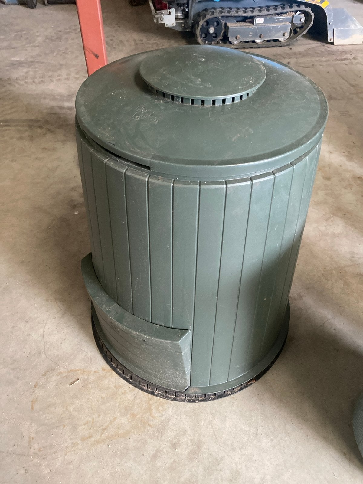 compostvat met deksel, Ophalen of Verzenden, Gebruikt