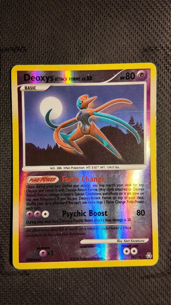 Deoxys Attack Forme 24 Legends Awakened | Pokemon kaart, Ophalen, Zo goed als nieuw, Losse kaart, Foil