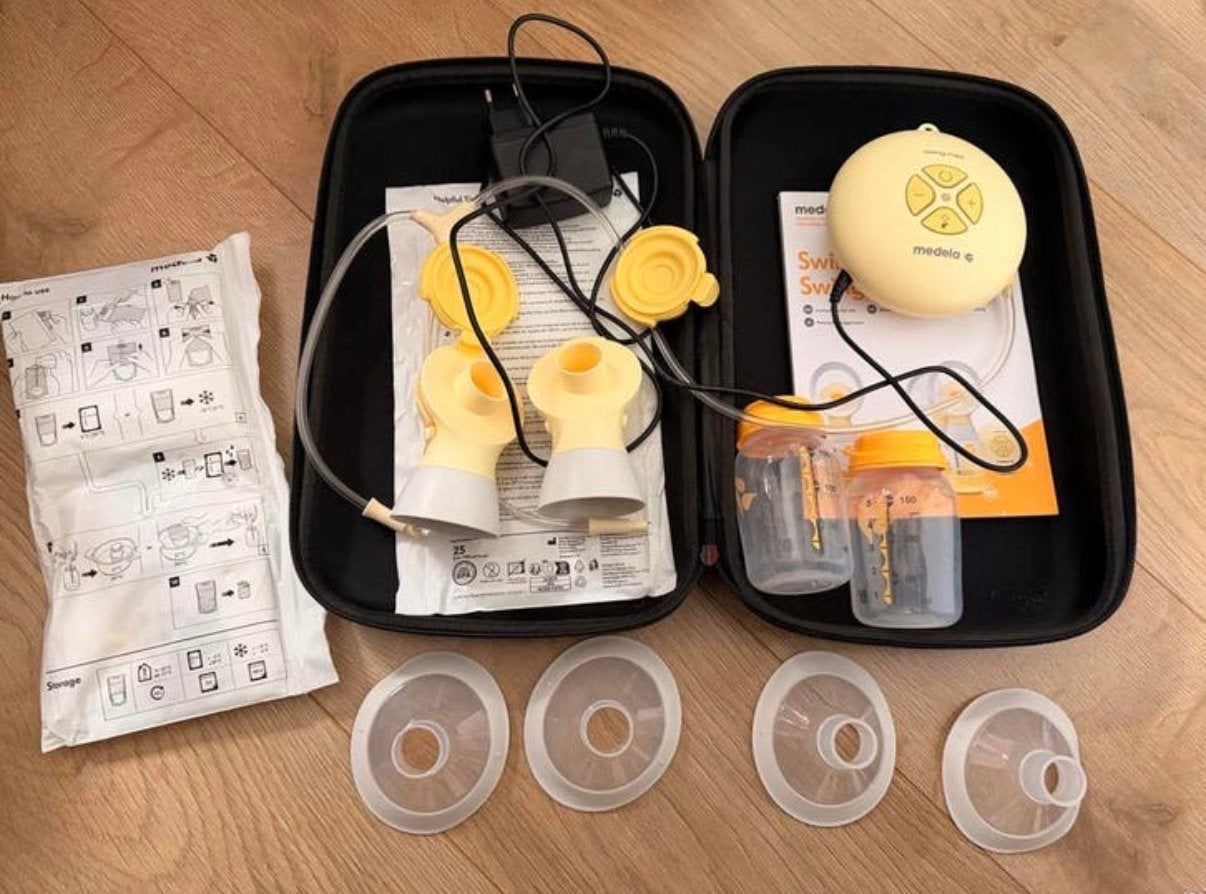 Medela Swing Maxi dubbele elektrische borstkolf, Kinderen en Baby's, Ophalen, Gebruikt