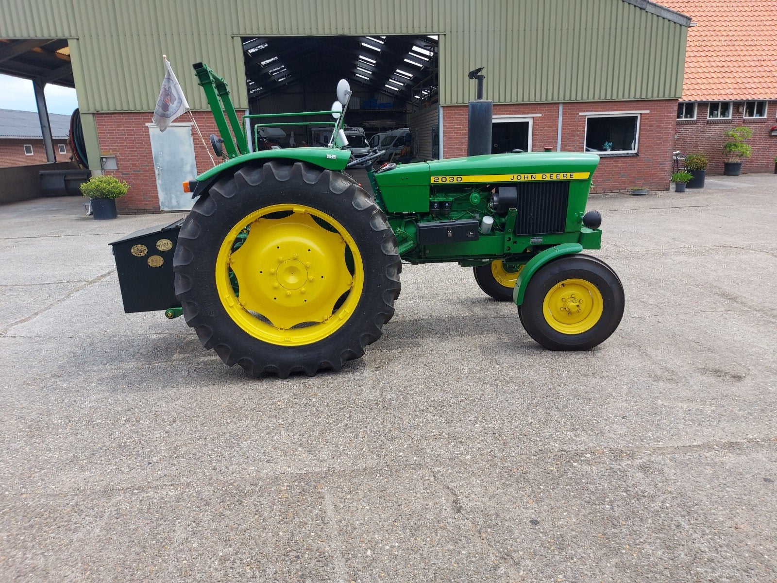 John Deere 2030 Tractor - Oldtimer in goede staat, John Deere, Meer dan 10000, Oldtimer, Ophalen of Verzenden