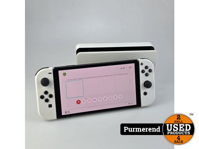Nintendo Switch OLED incompleet, Nintendo, Zo goed als nieuw, Support@nintendo.com, 11-1 Hokotate-cho, Kamitoba, Minami-ku
Kyoto 601-8501
Japan