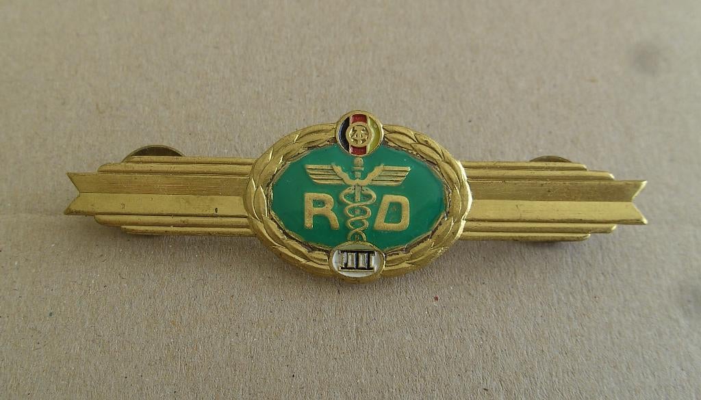 DDR / NVA  qualispange Ruckwartige Dienste, Verzamelen, Militaria | Algemeen, Ophalen of Verzenden, Landmacht, Duitsland, Embleem of Badge