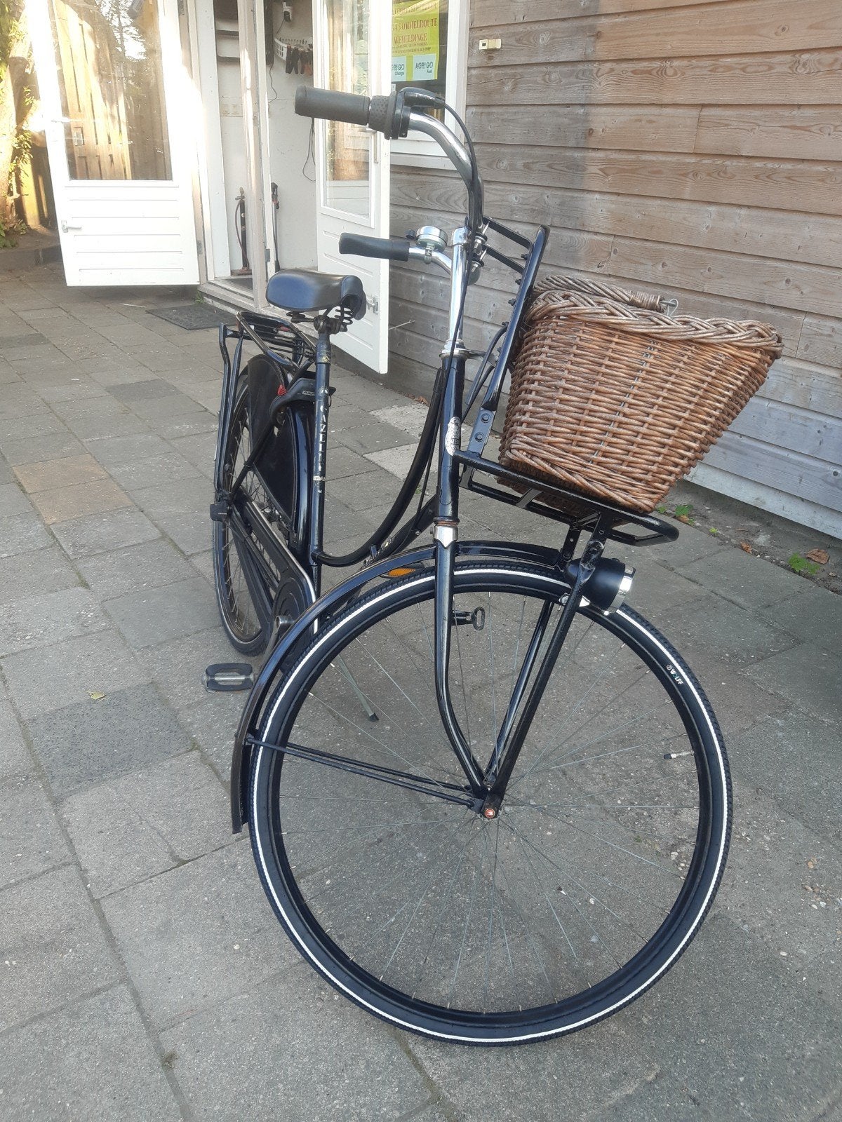 zwarte gazelle oma fiets, Ophalen, Terugtraprem, Gebruikt, Versnellingen