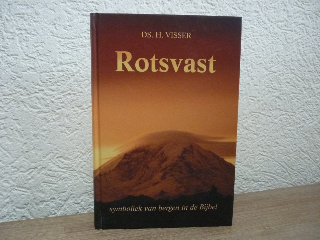 Ds. H. Visser - Rotsvast symboliek van bergen in de Bijbel, Ophalen of Verzenden, Zo goed als nieuw, Christendom | Protestants