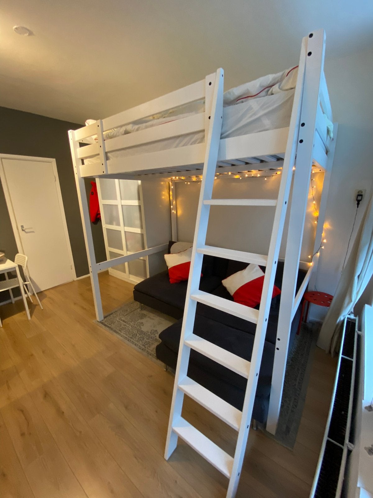 Stora ikea hoogslaper 140x200cm, Huis en Inrichting, Slaapkamer | Stapelbedden en Hoogslapers, Ophalen, Hoogslaper, Tweepersoons