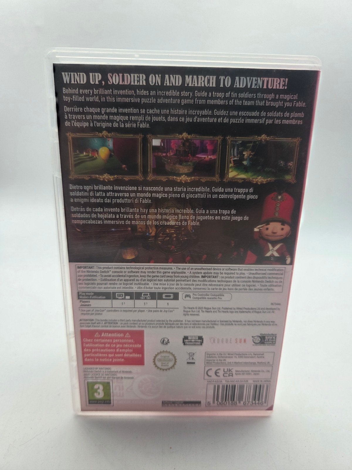 Tin Hearts - Nintendo Switch, Onbekend, Nieuw, Ophalen of Verzenden, Onbekend