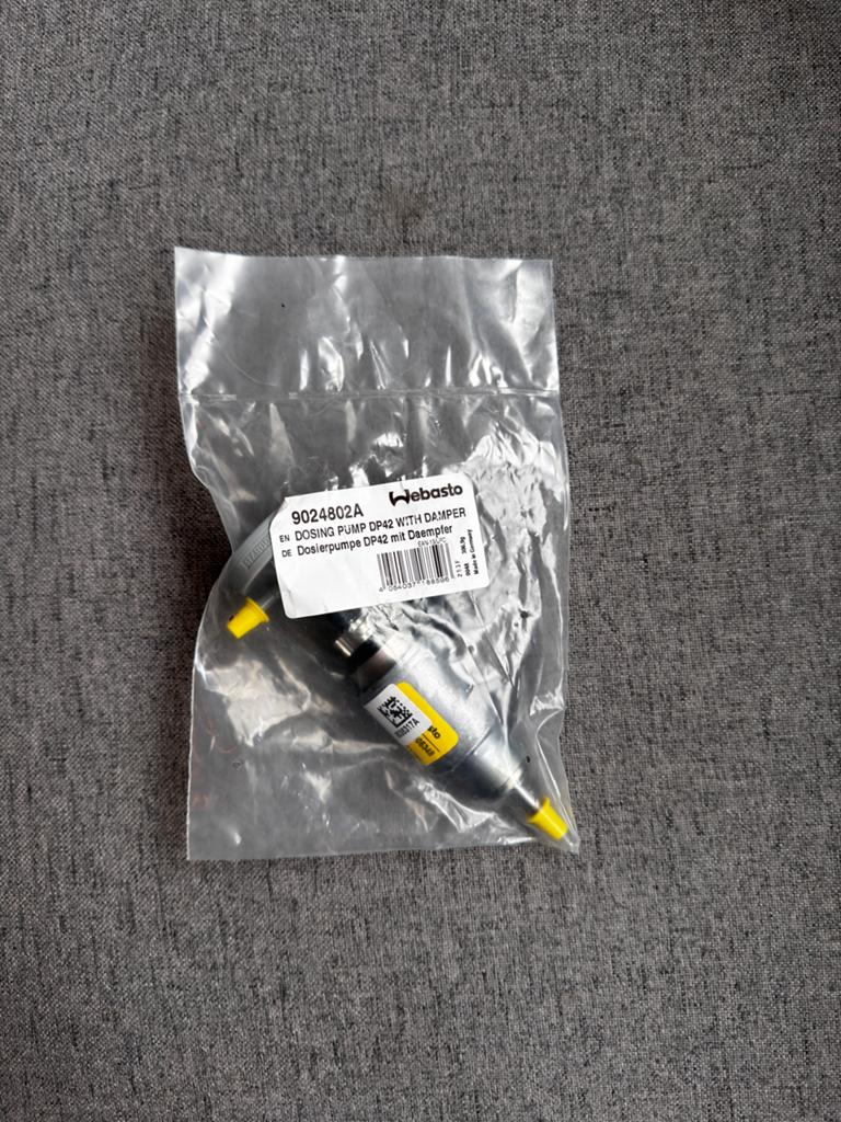 Nieuwe Webasto DP42 Brandstofpomp met Demper - 9024802A, Ophalen of Verzenden, Nieuw