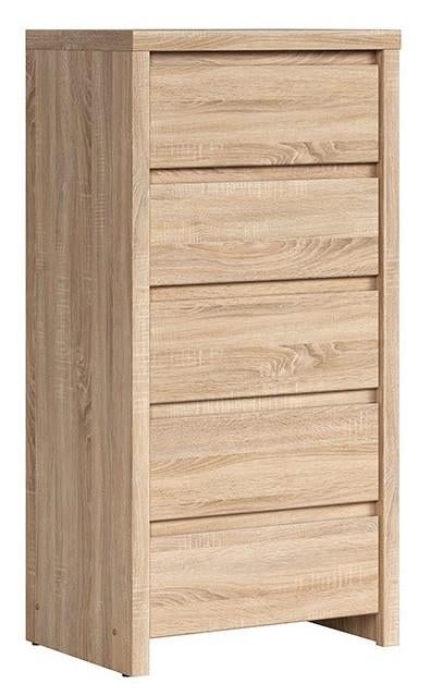 VOORRAAD Halfhoge Sonoma eiken kast met laden NIEUW OP=OP, 5 laden of meer, Nieuw, Minder dan 100 cm, 25 tot 50 cm