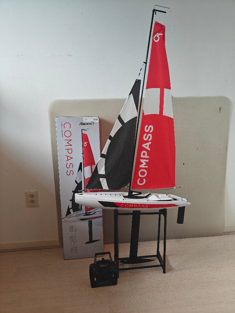 Volantex Compass zeilboot radiografisch bestuurbaar, Ophalen of Verzenden, Zo goed als nieuw, Overige merken